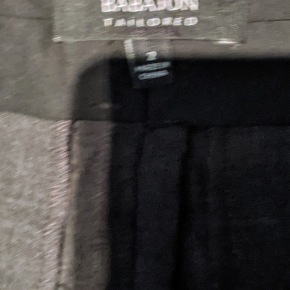 Dark Grey Babaton Tailored Trousers - Picture 6 of 9